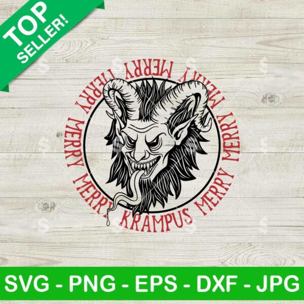 Christmas Krampus SVG