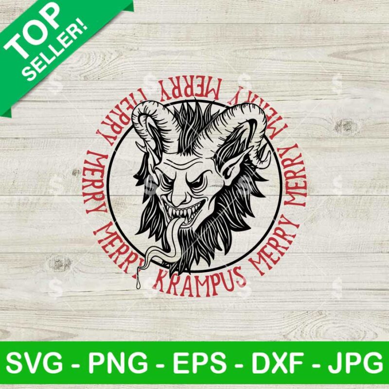 Christmas Krampus SVG
