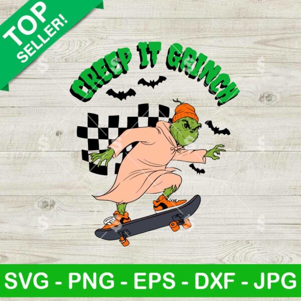 Christmas Creep It Grinch SVG