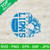 Detroit Lions Football SVG