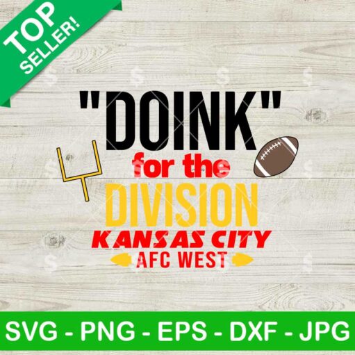 Doink For The Division Kansas City AFC West SVG