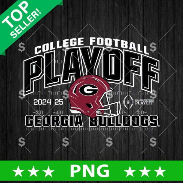 Georgia Bulldogs College Football Playoff CFP 2024-2025 PNG