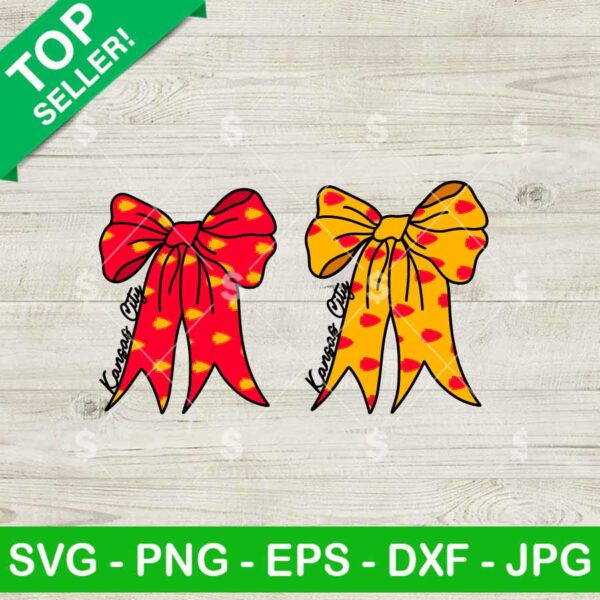 Kansas City Chiefs Bow SVG