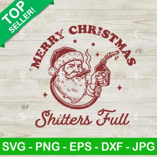 Merry Christmas Shitter's Full SVG