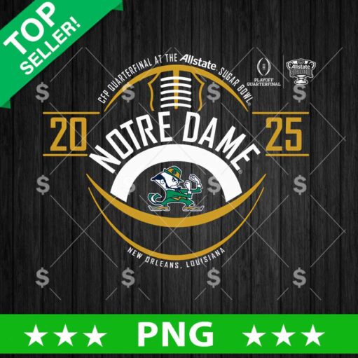 Notre Dame Fighting Irish Sugar Bowl PNG