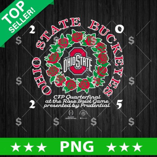 Ohio State Buckeyes Rose Bowl 2024 2025 CFP PNG