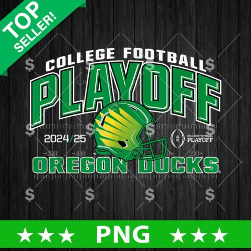 Oregon Ducks College Football Playoff CFP 2024-2025 PNG