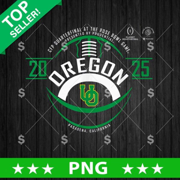 Oregon Ducks Football Rose Bowl PNG