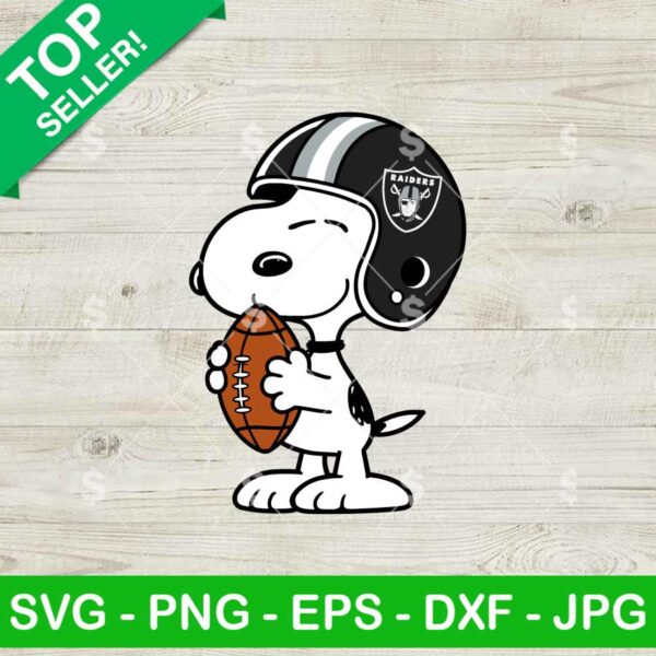 Snoopy Las Vegas Raiders NFL Team SVG