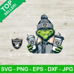 Las Vegas Raiders Grinch Jacket SVG