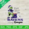 Baltimore Ravens Grinch Merry Kissmyass SVG