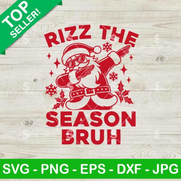 Rizz The Season Bruh SVG