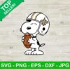 Snoopy New Orleans Saints Football SVG