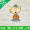 Sally Brown Snoopy Christmas SVG