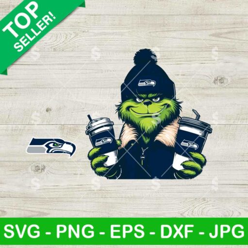 Grinch Seattle Seahawks Jacket Football SVG