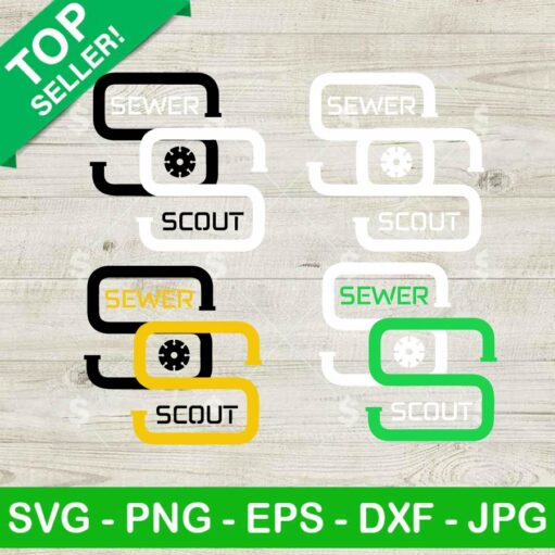 Sewer Scout Logo SVG Bundle