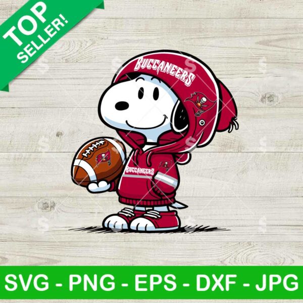 Snoopy Tampa Bay Buccaneers Hoodie SVG