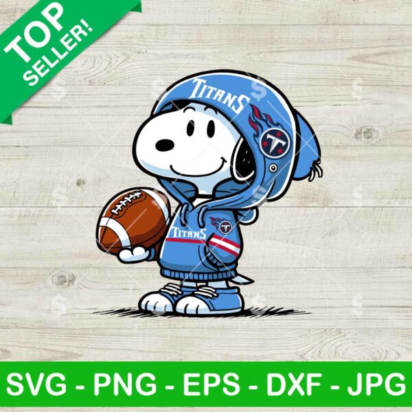 Snoopy Tennessee Titans Hoodie SVG