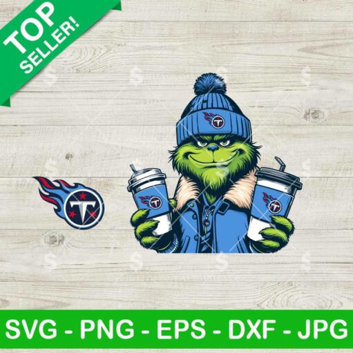 Tennessee Titans Grinch Jacket SVG