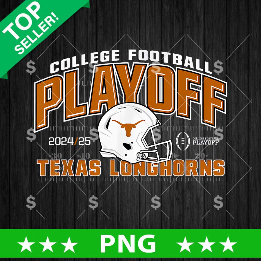 Texas Longhorns College Football Playoff 20242025 PNG, College