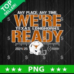Texas Longhorns College Football Playoff CFP 2024-25 PNG