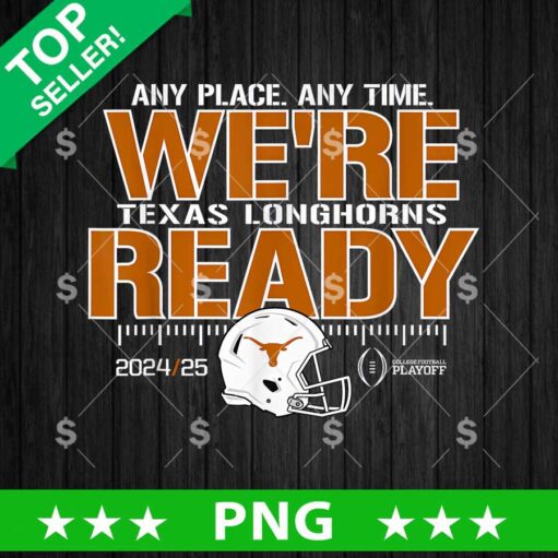 Texas Longhorns College Football Playoff CFP 2024-25 PNG