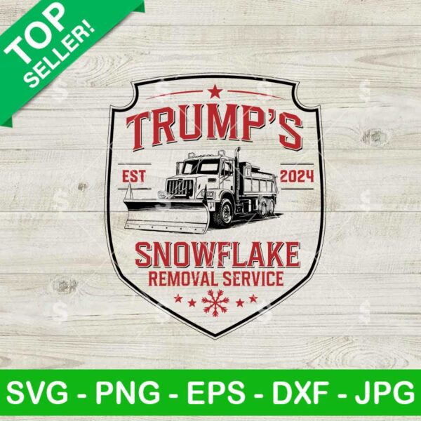 Trump's Snowflake Removal Service SVG