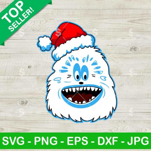 Abominable Snowman Face SVG