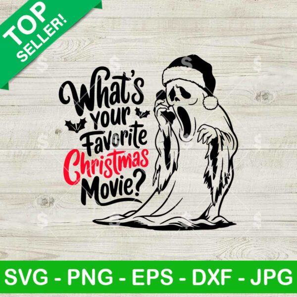 What's Your Favorite Christmas Movie SVG