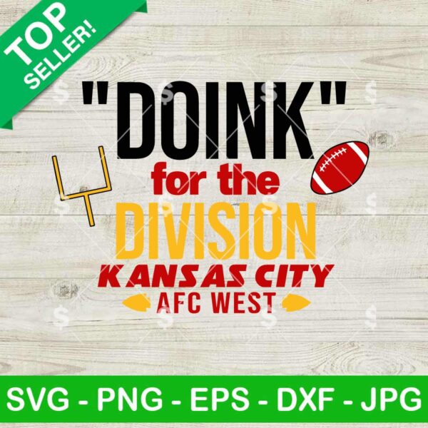 Doink For The Division Kc Chiefs SVG