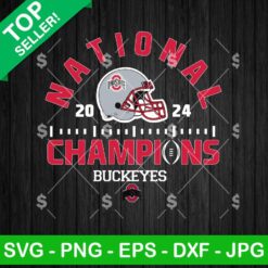 National Champions 2024 Ohio Buckeyes SVG