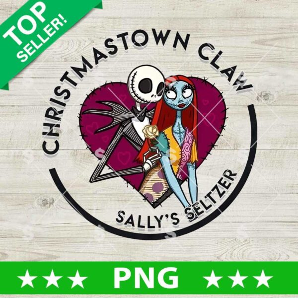Christmastown Claw Sally's Seltzer PNG