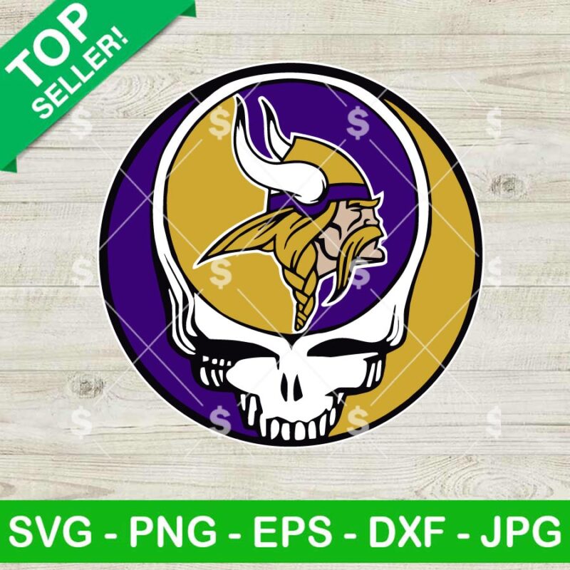 Grateful Dead Vikings Logo SVG
