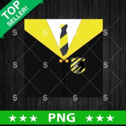 Hufflepuff Harry Potter Costume PNG, Hufflepuff Uniform PNG, Harry Potter Sublimation PNG