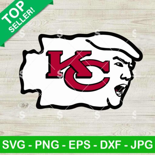 Donald Trump KC Chiefs SVG