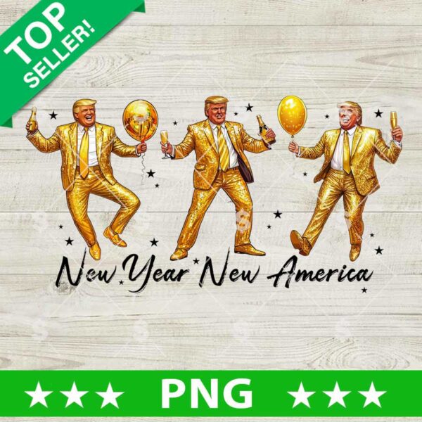 New Year Donald Trump Dancing PNG