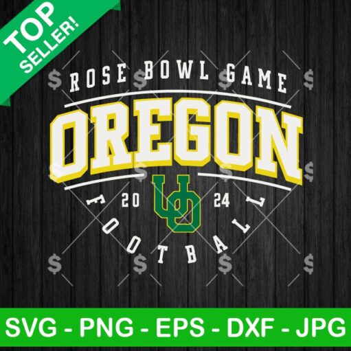 Rose Bowl Game Oregon 2024 SVG