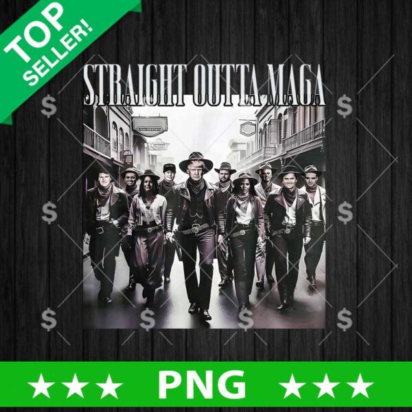 Straight Outta Maga PNG