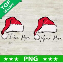 Papa Moon Mama Moon Christmas PNG