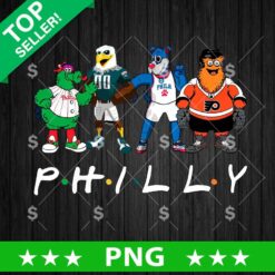 Philadelphia Sports Mascot Friends PNG, Philly Sports Team PNG, Philadelphia Sports Sublimation PNG