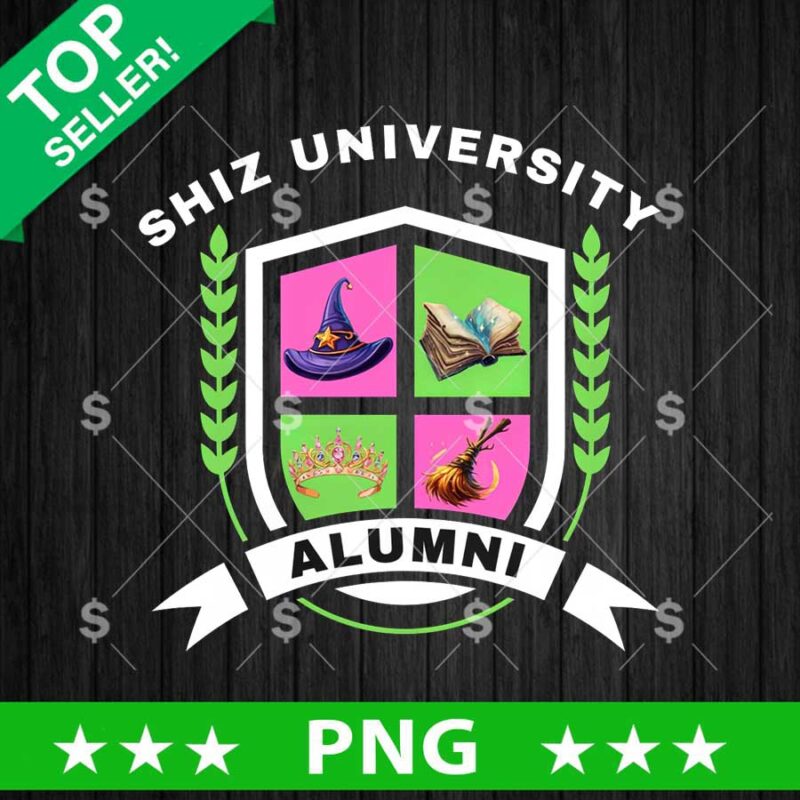 Shiz University PNG, Wicked Movie PNG, Shiz University Logo Sublimation PNG
