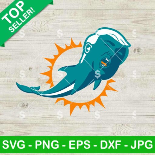 Donald Trump Miami Dolphins SVG