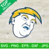 Donald Trump Los Angeles Chargers SVG
