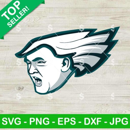 Donald Trump Philadelphia Eagles SVG