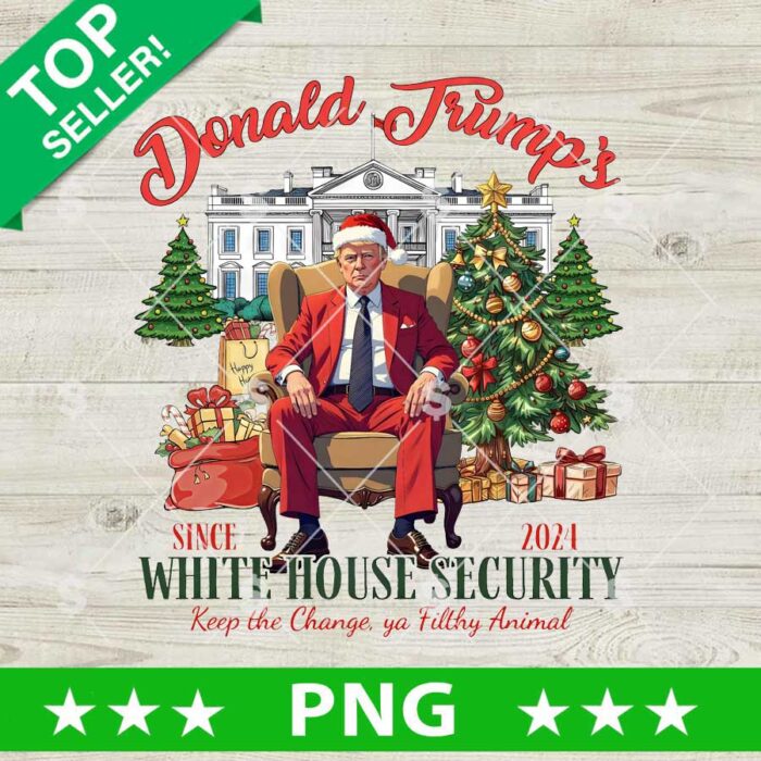 Donald Trump's White House Security PNG