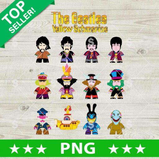 The Beatles Yellow Submarine PNG