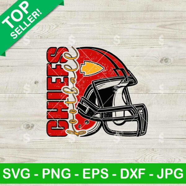 Kansas City Football Helmet SVG