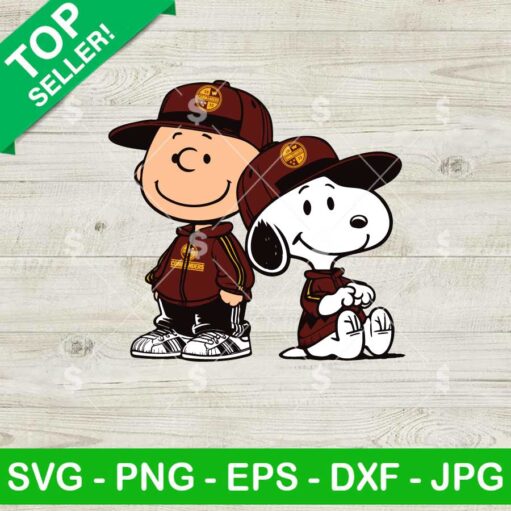 Charlie Brown Snoopy Washington Commanders NFL SVG