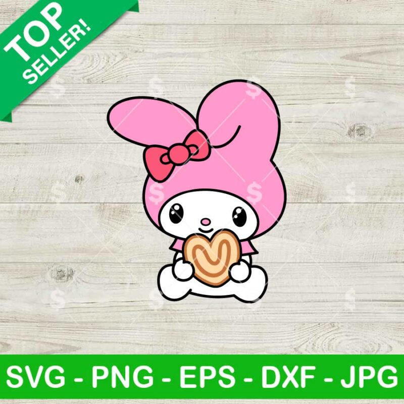 Concha My Melody SVG, My Melody Concha SVG, Sanrio Kitty SVG
