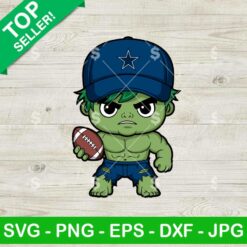 Dallas Cowboys Hulk NFL Football SVG